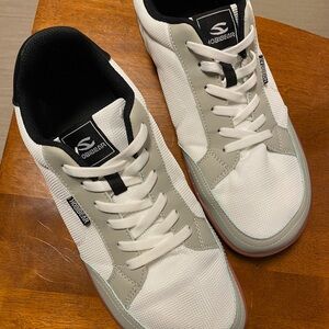 White and Gray Men's Sneakers